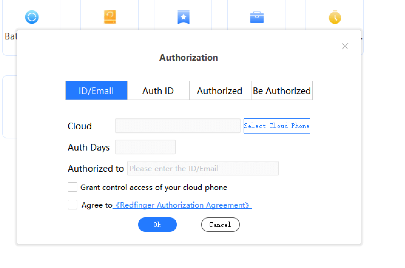 authorization management, redfinger windows